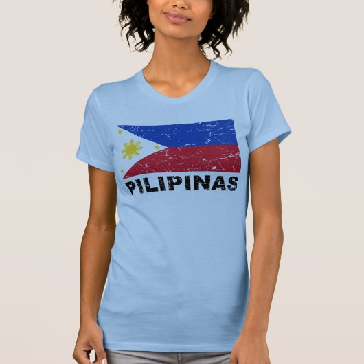 Filippijnse vlag t-shirt (Voorkant)