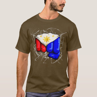 Filippijnse vlaggestaat Filipino Laban Lang Pinoy  T-shirt