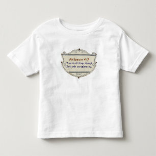Filippus 4:13 Schild Peuter T-shirt