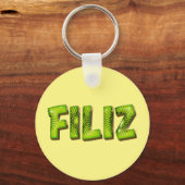 Filiz Name Kiwi Design Porte-clés (Recto)