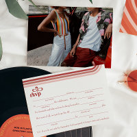 Fill-in-the-Blank met Song Request RSVP Enclosure 