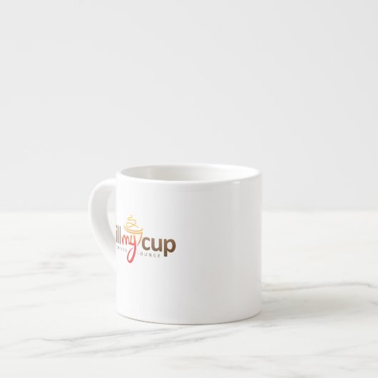 Fill My Cup Espresso Cup Kop (Voorkant links)