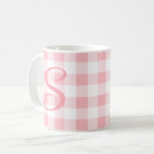 Fille amusant rose première Mug | Motif de vérific (Devant gauche)