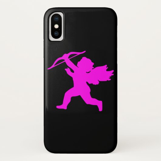 Fille Ange Apple iPhone X, Barely There Coque de t (Dos)