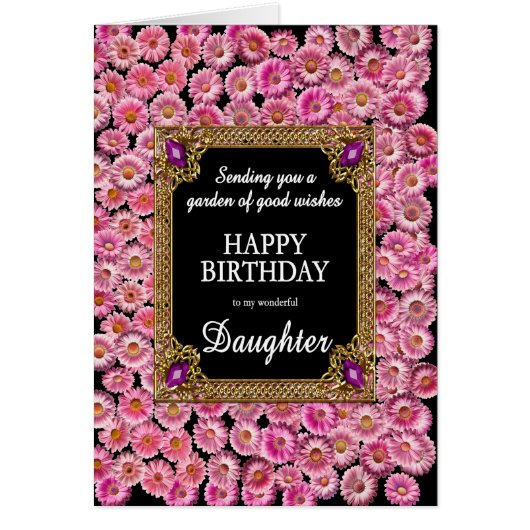 Fille Anniversaire Rose (Devant)