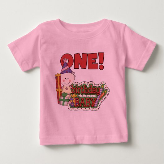 Fille Anniversaire T-shirts et cadeaux pour bébé (Devant)