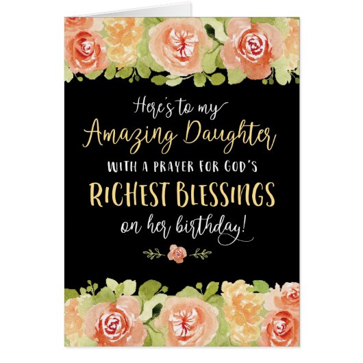 Fille Anniversaire, Voici ma fille Extraordinaire (Devant)