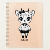 Fille Antilope Adorable - Dessin Mignon à Croquer (Devant)