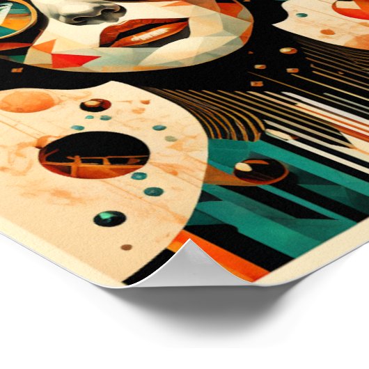 Fille Art Déco (Coin)