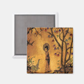 Fille asiatique ~ Magnet (Recto/Verso)