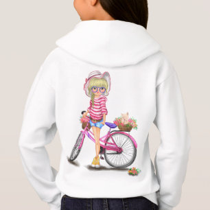 Fille au capuchon de vélo