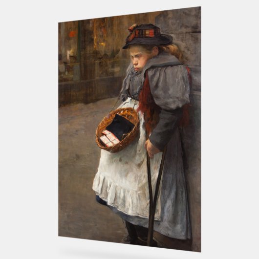 Fille aux allumettes Pauvre gamin des rues Pauvret (Angle)