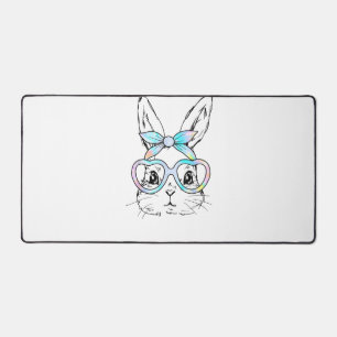 Fille aux lunettes Tie Dye visage de lapin de Bunn