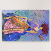 Fille avec Cello Puzzle - Fantastic Melody (Horizontal)