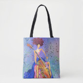 Fille avec Cello Sac fourre-tout musical Fantastiq (Devant)