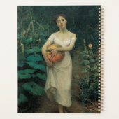 Fille avec Citrouille Zonaro 1889 (Dos)