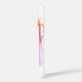 Fille avec lunettes, coque iphone (Verso / Gauche)