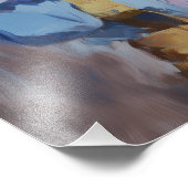 fille avec poster crème glacée (Coin)