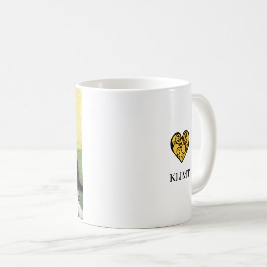 Fille avec un café en chat Mug (Devant droit)