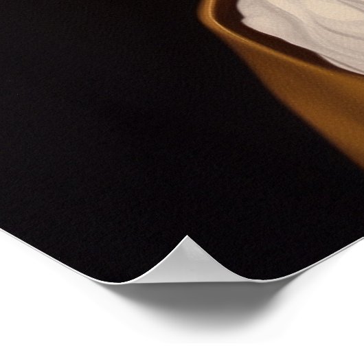 Fille avec une perle à oreille Fumer Poster drôle (Coin)