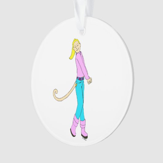 fille avec une queue (devant)