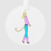 fille avec une queue (devant)