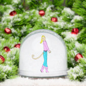 fille avec une queue (Noël)