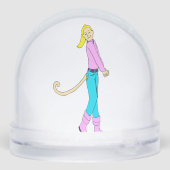 fille avec une queue (Arrière)