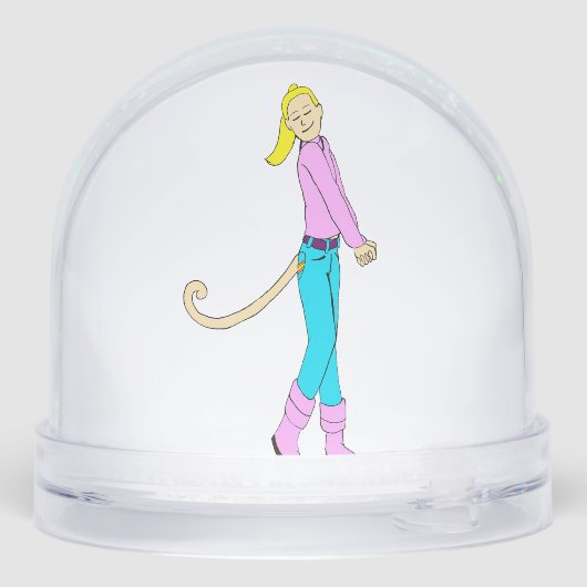 fille avec une queue (Arrière)