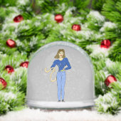 fille avec une queue (Noël)