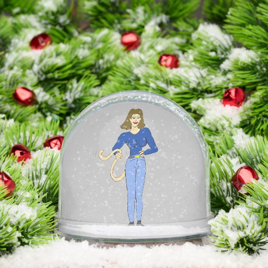 fille avec une queue (Noël)