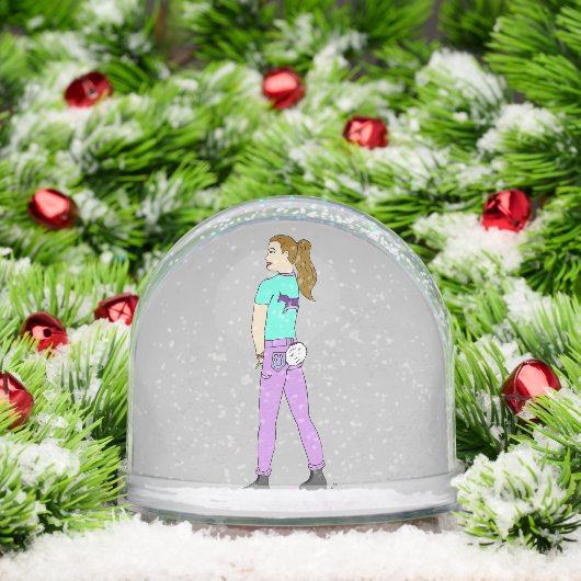 fille avec une queue de lapin (Noël)