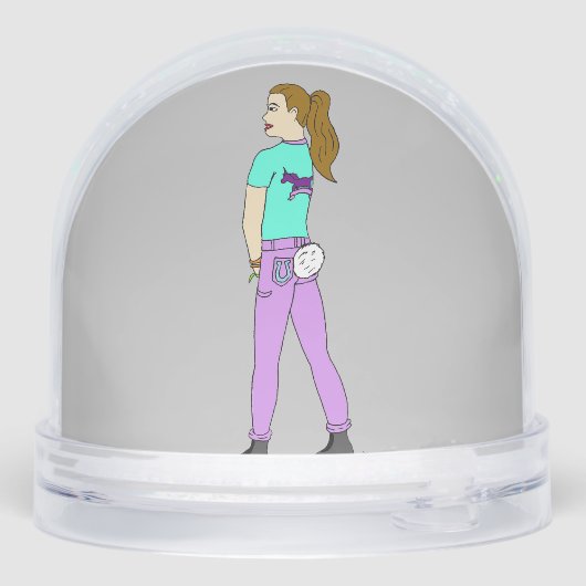 fille avec une queue de lapin (Arrière)