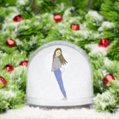 fille avec une queue de lapin (Noël)