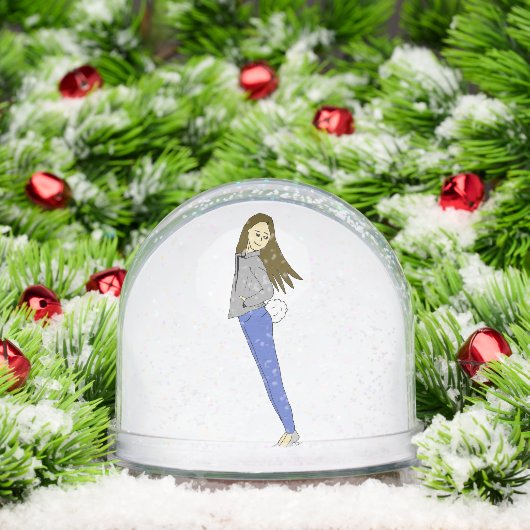 fille avec une queue de lapin (Noël)