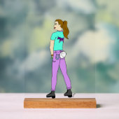 fille avec une queue de lapin   (Neutre)