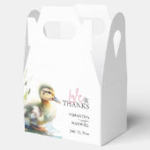 Fille Baby shower Ballotins Mallard Canards (Ouvert)