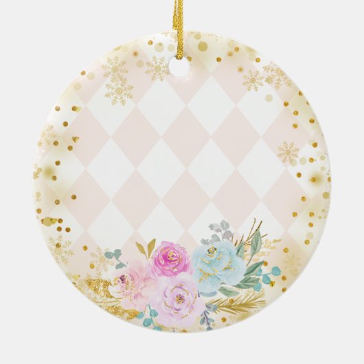 Fille Ballerina Nutcracker ornement (Dos)