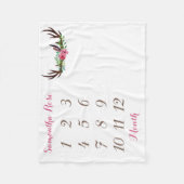 Fille bébé Jalon Taille de la couverture 40"x30" (Devant)