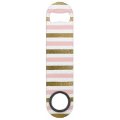 Fille Blush Motif rose, blanc et or (Dos)