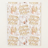 Fille Boss - Rêve, Crois, Atteindre Planificateur (Devant)