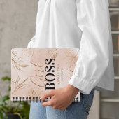 Fille branchée rose et or Nom de la fille