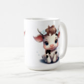 Fille Calf tasse à café 15oz (Devant droit)