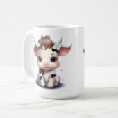 Fille Calf tasse à café 15oz (Devant gauche)