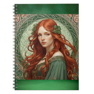 Fille celtique 4 Carnet spiral