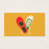 Fille Chaussures et Baskets Mariage illustré Jaune (Dos)
