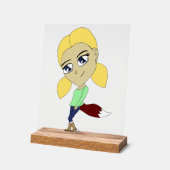 fille chibi renarde (Angle)
