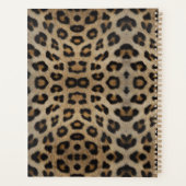 Fille chic léopard fourrure poster de animal motif (Dos)