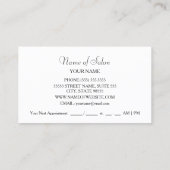 Fille coiffeuse Ciseaux rose Curls Rendez-vous (Dos)