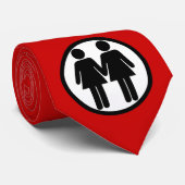 Fille + Cravate de fille (Roulé)